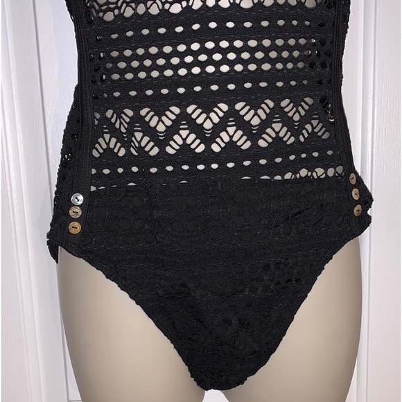 Simplicity Black bathing, suit, size large - Picture 3 of 12